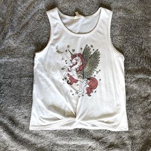 Girls Unicorn Tank